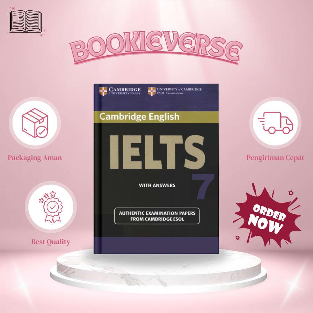 Buku IELTS 7 With Answer : Authentic Examination Papers From Cambridge Esol