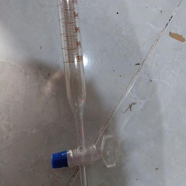 Buret Kaca 100 Ml Kran Glass Buret 100 Ml Herma