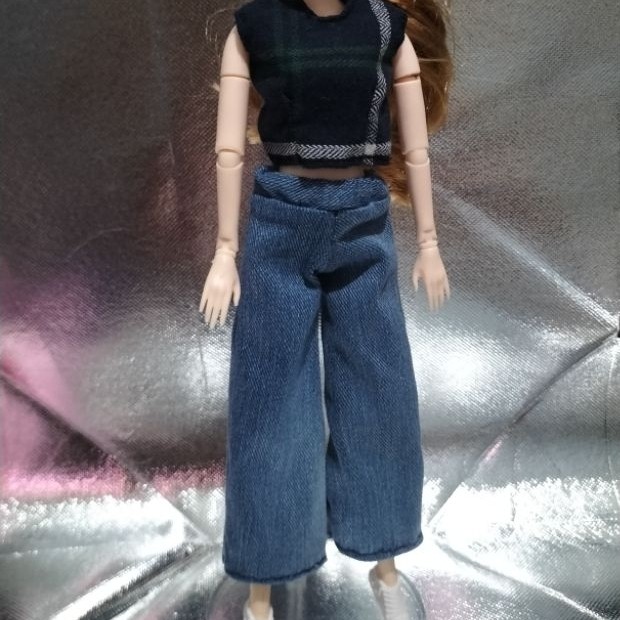 Baju Boneka Barbie/Setelan Celana Barbie/Baju Barbie Handmade