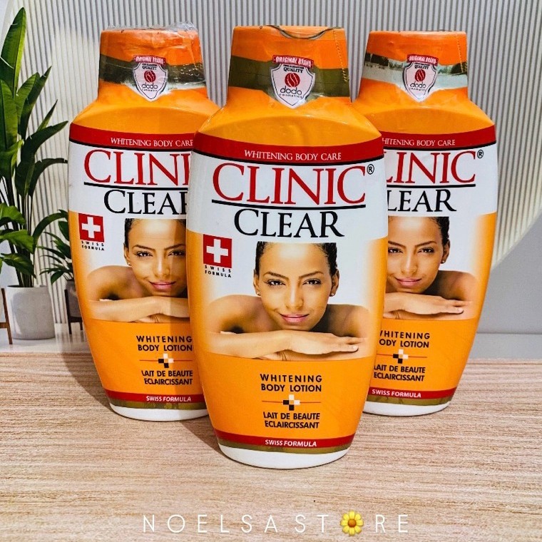 (COD) Clinic Clear Body lotion whitening / Carotone Whitening body lotion