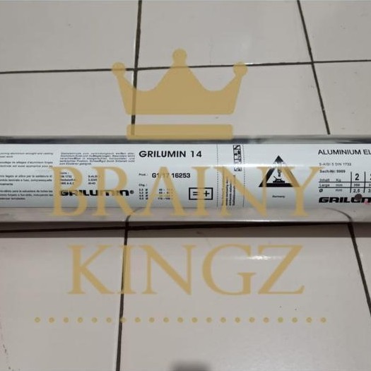 READT TERLARIS Kawat Las Aluminium Grilumin 14 uk 2.5mm Murah