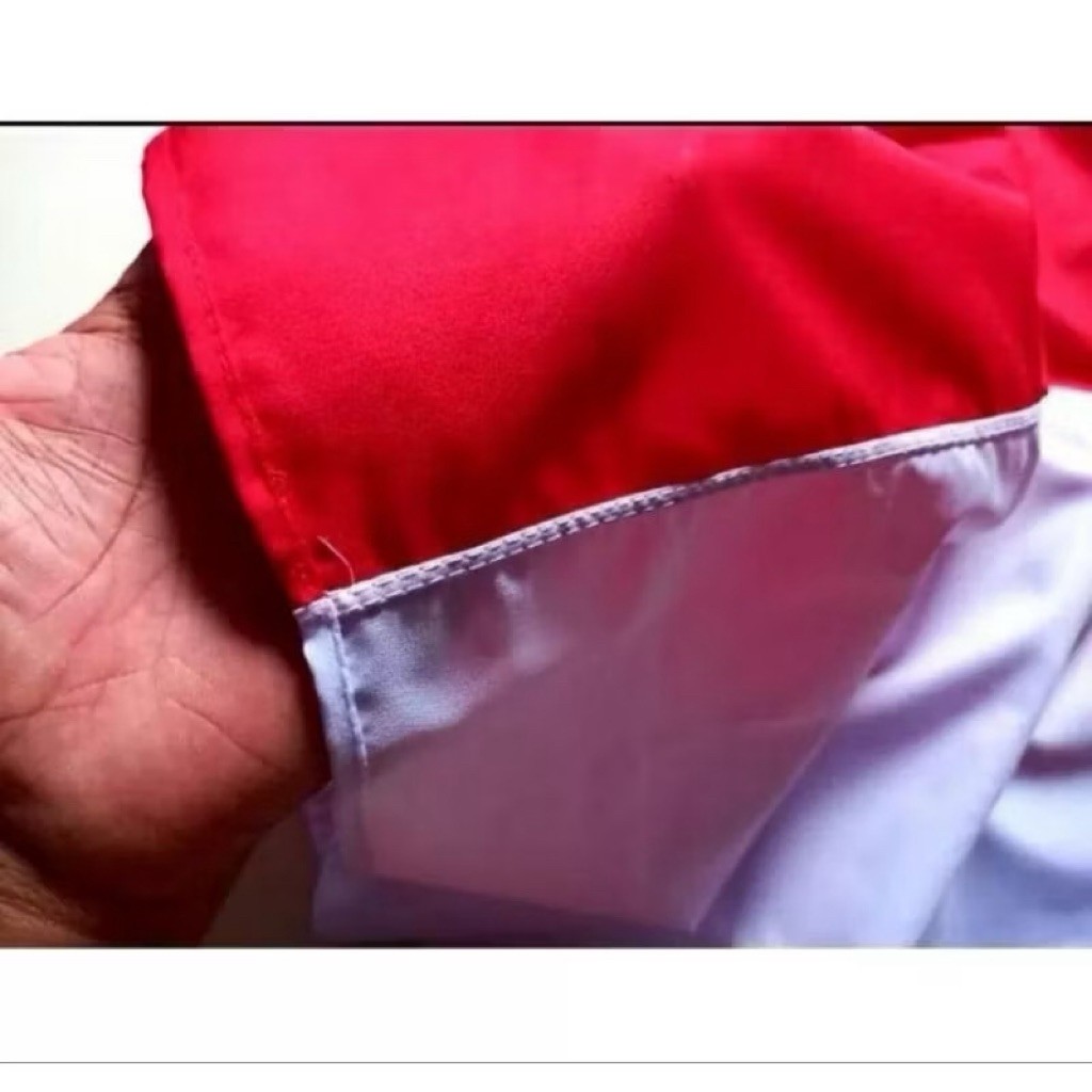 bendera indonesia bahan katun ukuran 150x90