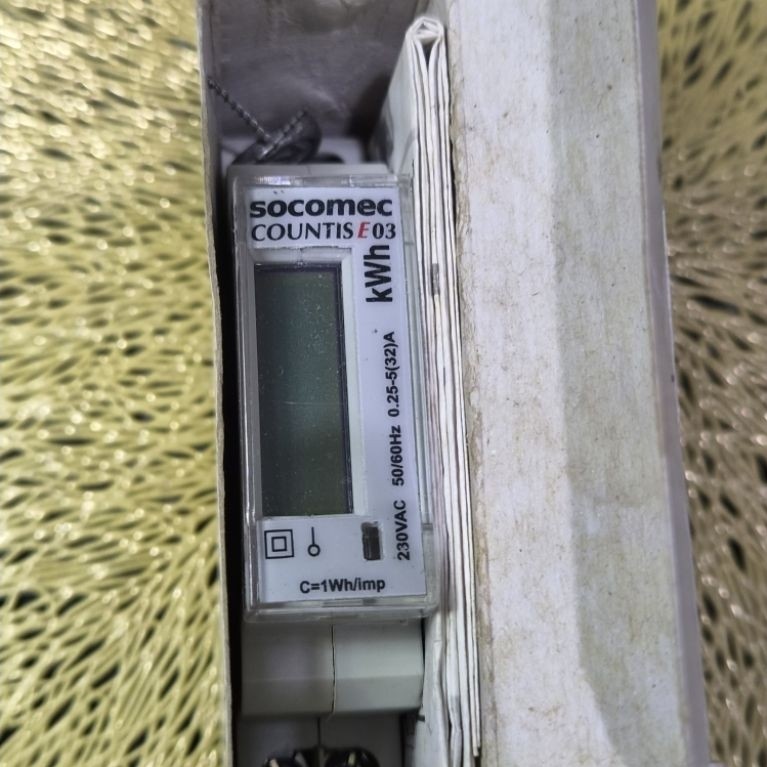 SOCOMEC COUNTIS E03 KWH METER 1PHASE 32A MODBUS