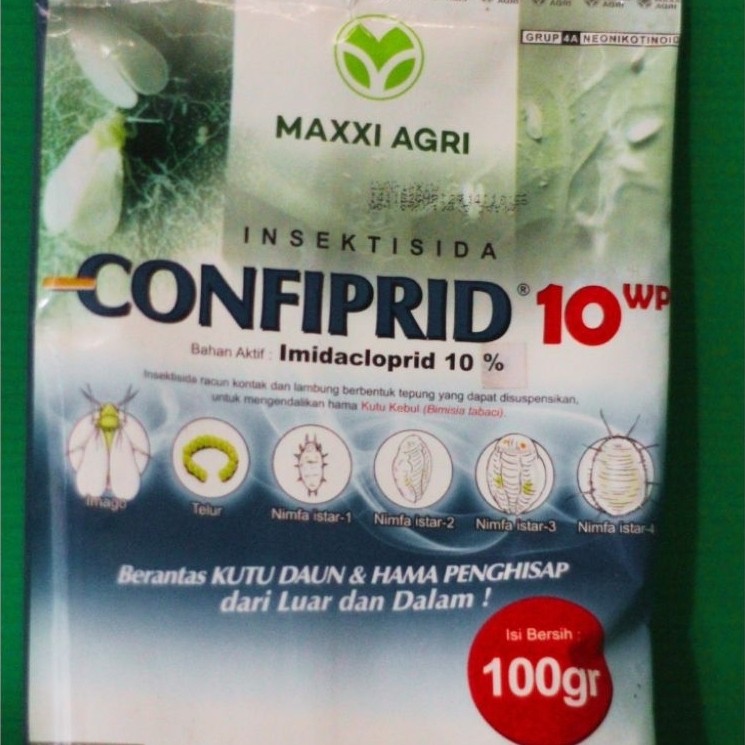Insektisida Confiprid 10 WP | Acetamiprid | Efektif mengendalikan hama kutu-kutuan