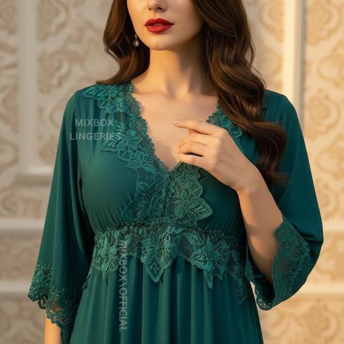 Mixbox Lingerie Cup busa New Arrival Luna Dress Spandex Sutra LD 130 Jumbo