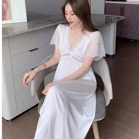 best sale daster lingerie sexy dress sabrina satin baju tidur sexy lingerie wanita / baju tidur ling