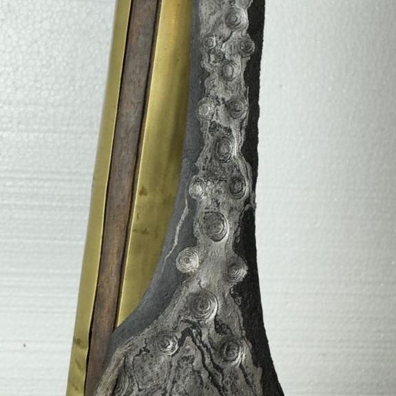 Keris Brojol Pamor Udan Mas Tangguh Mataram