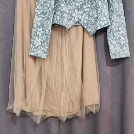 setelan rok sultan  / mewah / elegan // atasan sultan