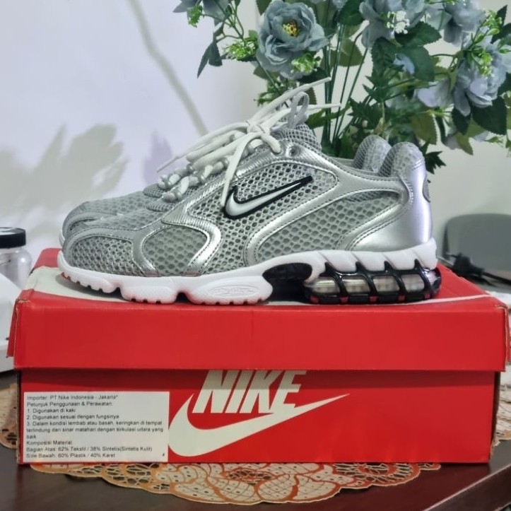 NIKE AIR ZOOM SPIRIDON CAGE 2 SILVER