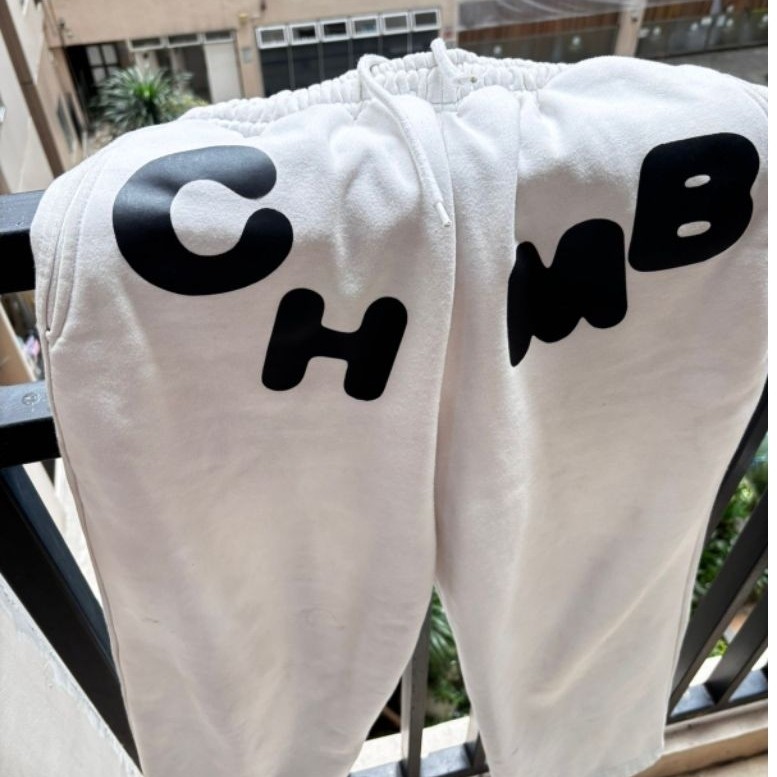 Sweatpants chmb purdy white | celana chmb putih
