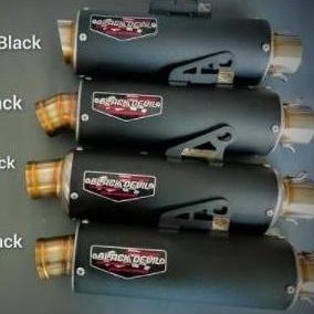 knalpot black devil (black series)