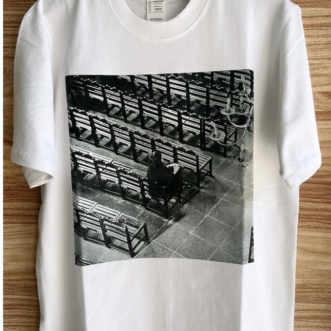 READY STOCK - DENISA - ST BERNADETTE TRACKLIST WHITE UNISEX