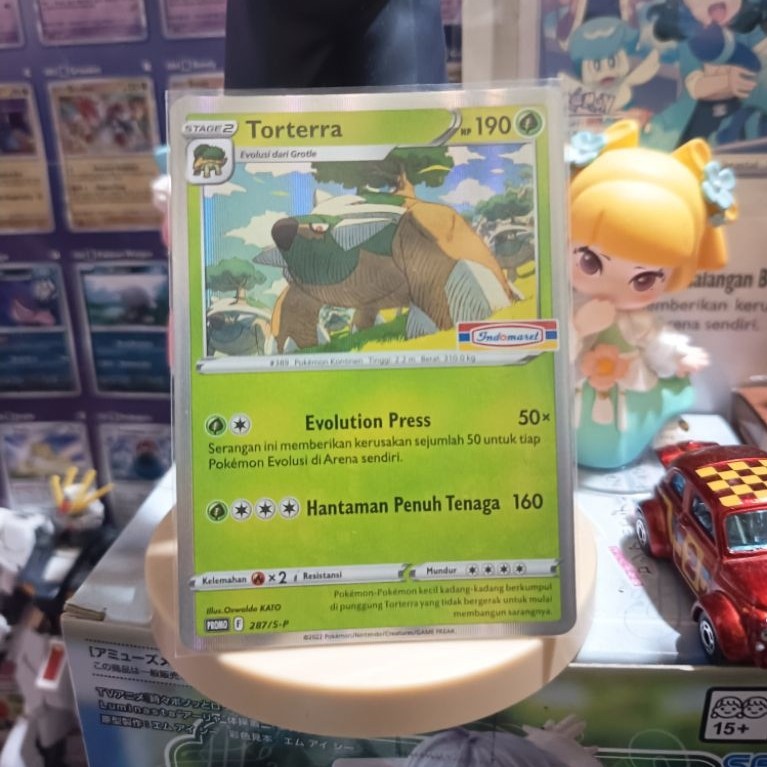 Torterra 287/S-P - PROMO Indomaret - Foil- Pokemon TCG Indonesia