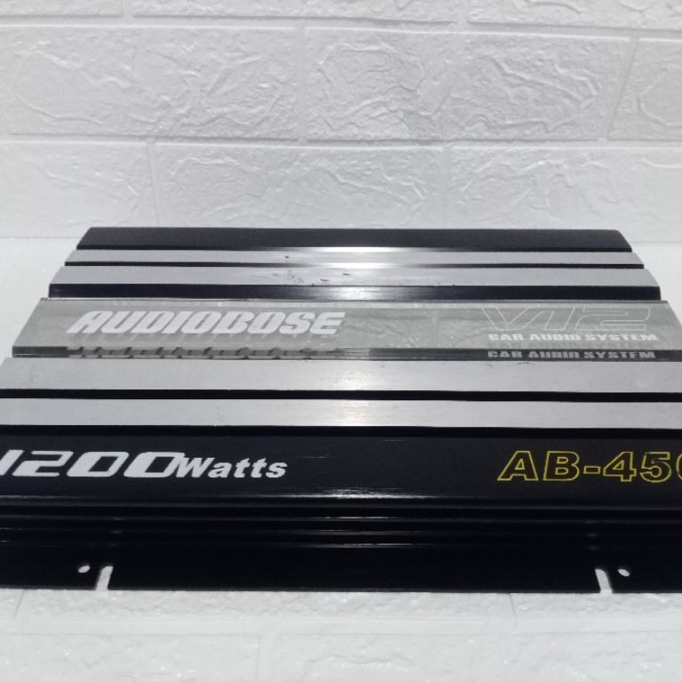 Power Audiobose 4chanel AB-450 1200watts V12