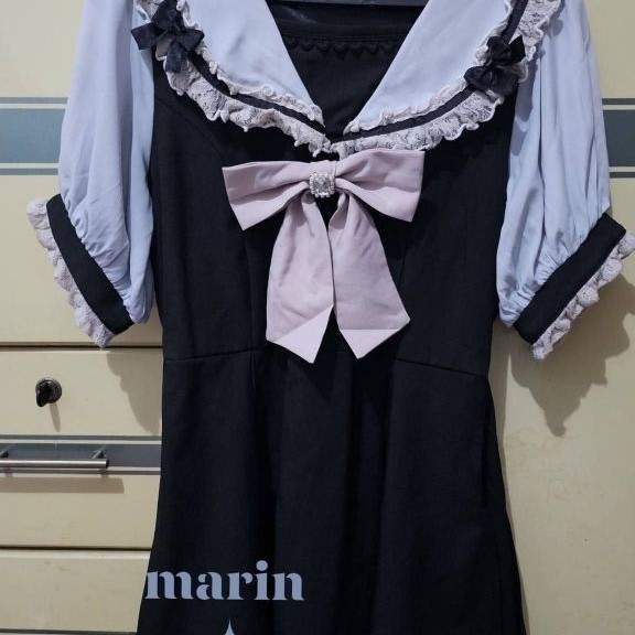 Liz#Lisa Sailor Setup jirai kei short sleeve