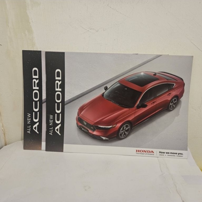 brosur katalog mobil honda accord 2024 buku booklet