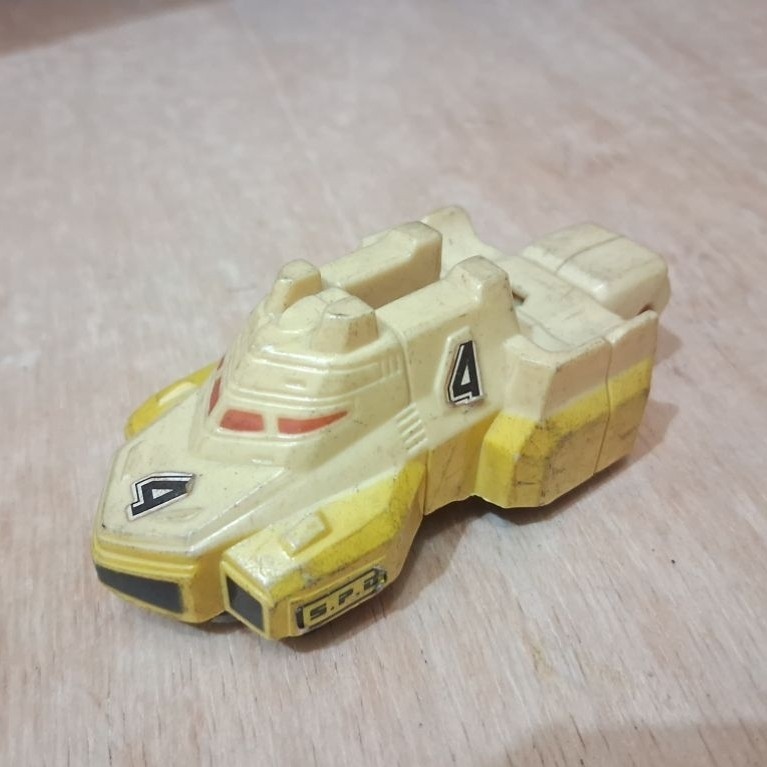 Mainan Part Zord Power Rangers Spd DX Megazord Dekarobo Yellow Ranger Delta Runner 4 Omega Miniature
