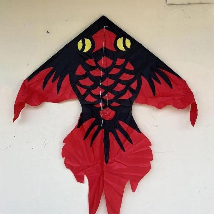 Layangan karakter hewan & superhero Beraneka warna, layangan zulfa lanang Beraneka warna
