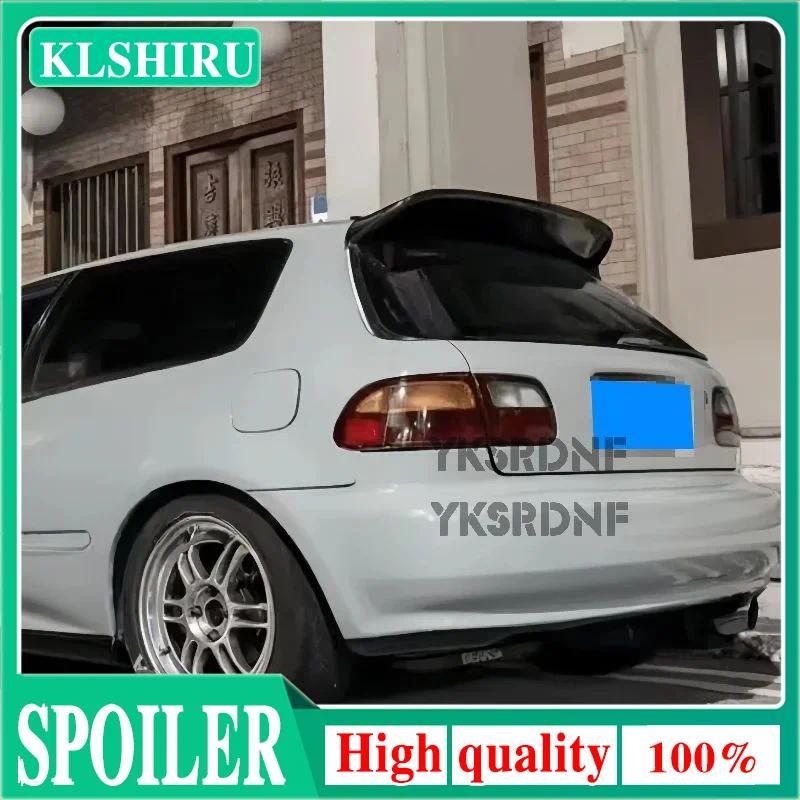 AERODYNAMICS CARBON FIBRE SPOON STYLE REAR BOOT SPOILER FOR HONDA CIVIC EG EG6 VTI 1992 to 1995 Roof