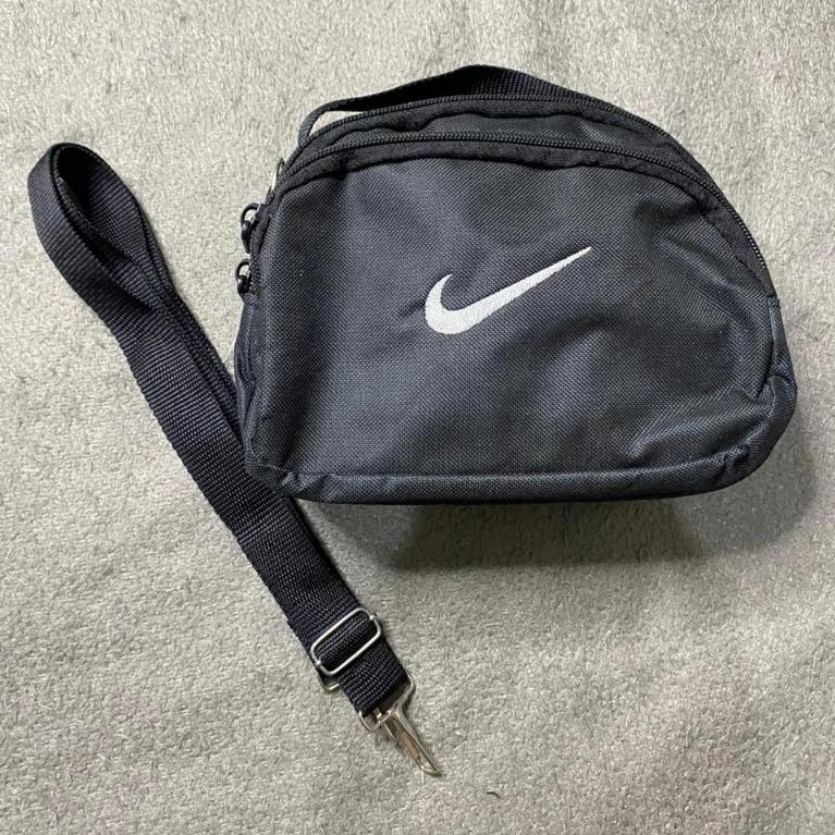 PRELOVED_ Nike Mini Sling Bag Hitam Original – Tas Selempang Pria Wanita Casual Sporty
