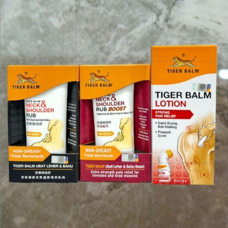 Tiger Balm Rub & Lotion