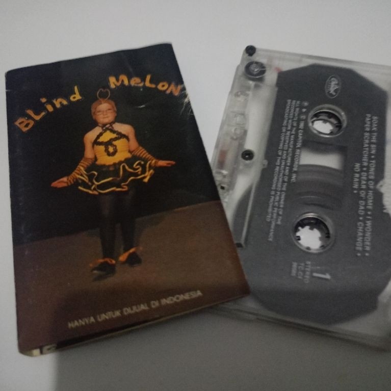 kaset blind melon - no rain