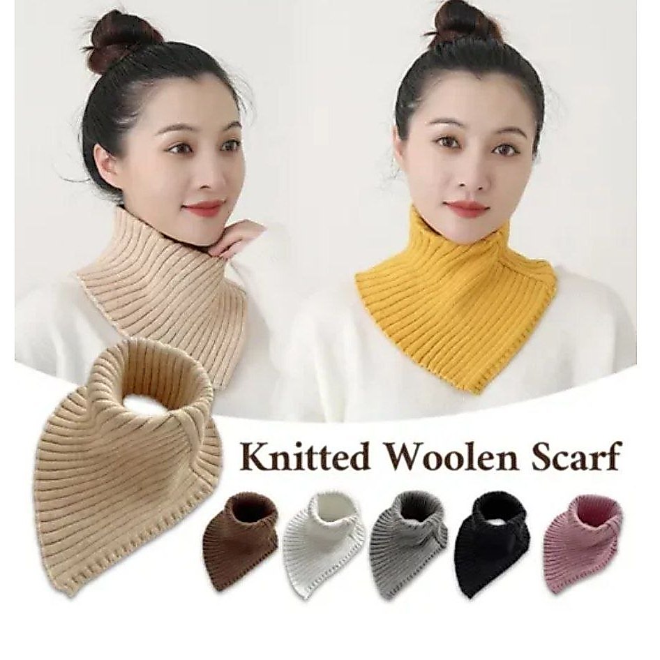 LV109 Turtleneck Knit Scarf syal rajut turtleneck ORIGINAL  OS
