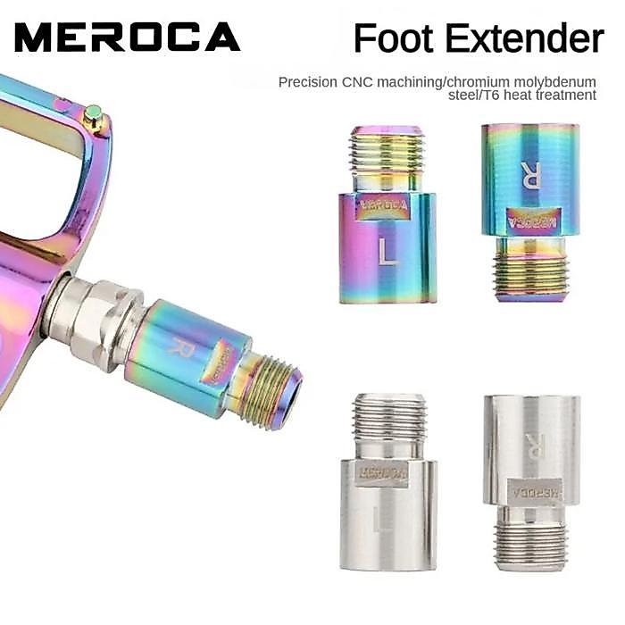 Polygon Meroca Sambungan Pedal Sepeda Adaptor Extender Pedal Crank Arm Sepeda Lipat Mtb Roadbike