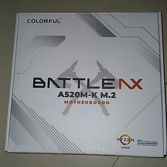 Colorful BATTLE-AX A520M-K M.2 V14 & Ryzen 5 5500