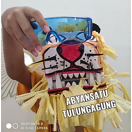 singo barong singo sakti topeng harimau barongan caplokan