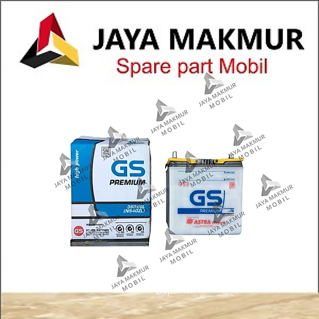 GS AKI BASAH NS40ZL 35 AH GSNS40ZL PREMIUM