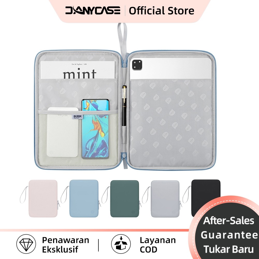DANYCASE Tas Lengan tas tablet 11 inch 9-13 inci tas ipad untuk Samsung  Xiaomi case redmi pad se  S