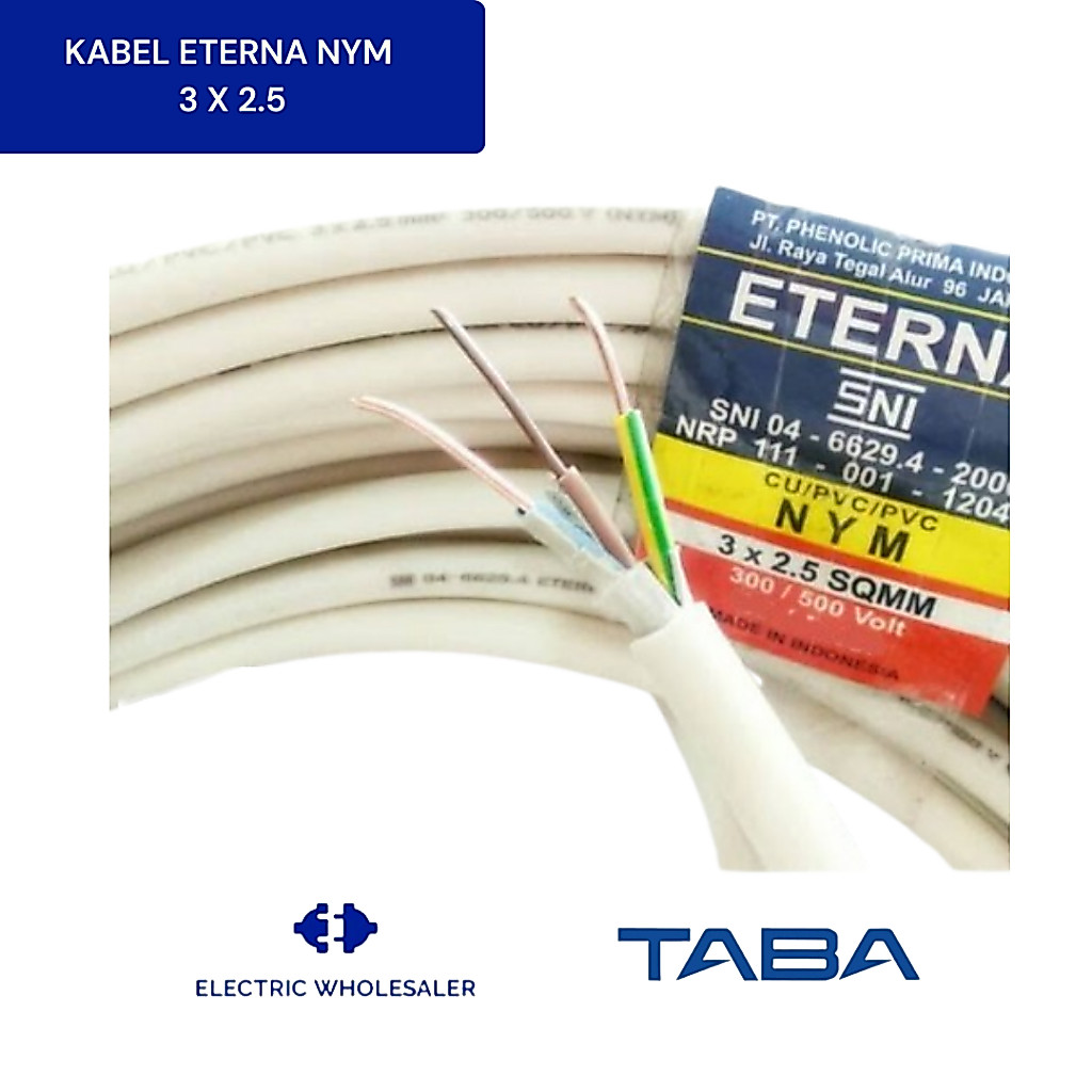 KABEL ETERNA NYM 3 X 2.5