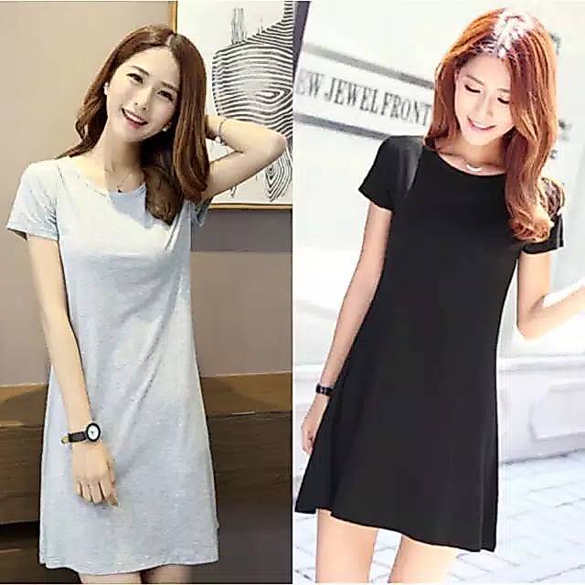 Daster kaos/mini skrit/daster  tangan pendek/daster murah/grosir daster/