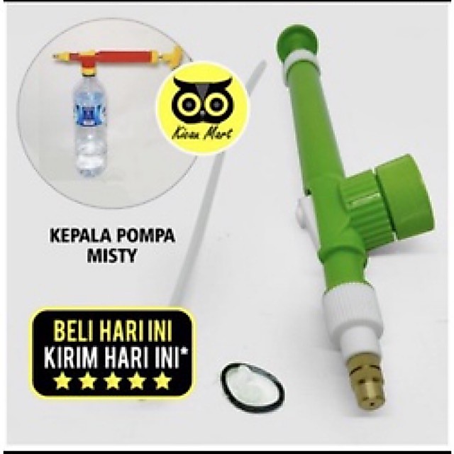 Kepala semprotan misty head misty tanpa tabung