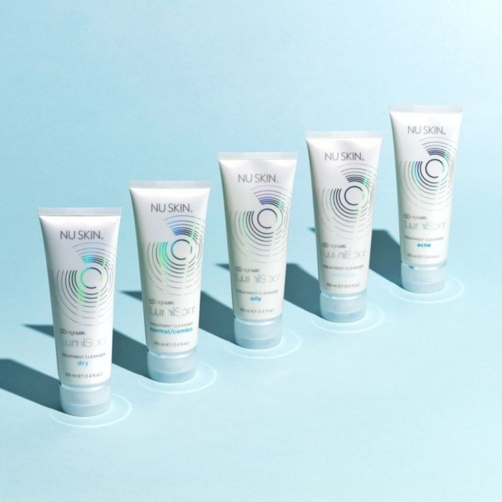 Syakira Nuskin Facial Wash LumiSpa Cleanser Untuk Kulit Berjerawat/Normal/Kering/Berminyak/Sensitive