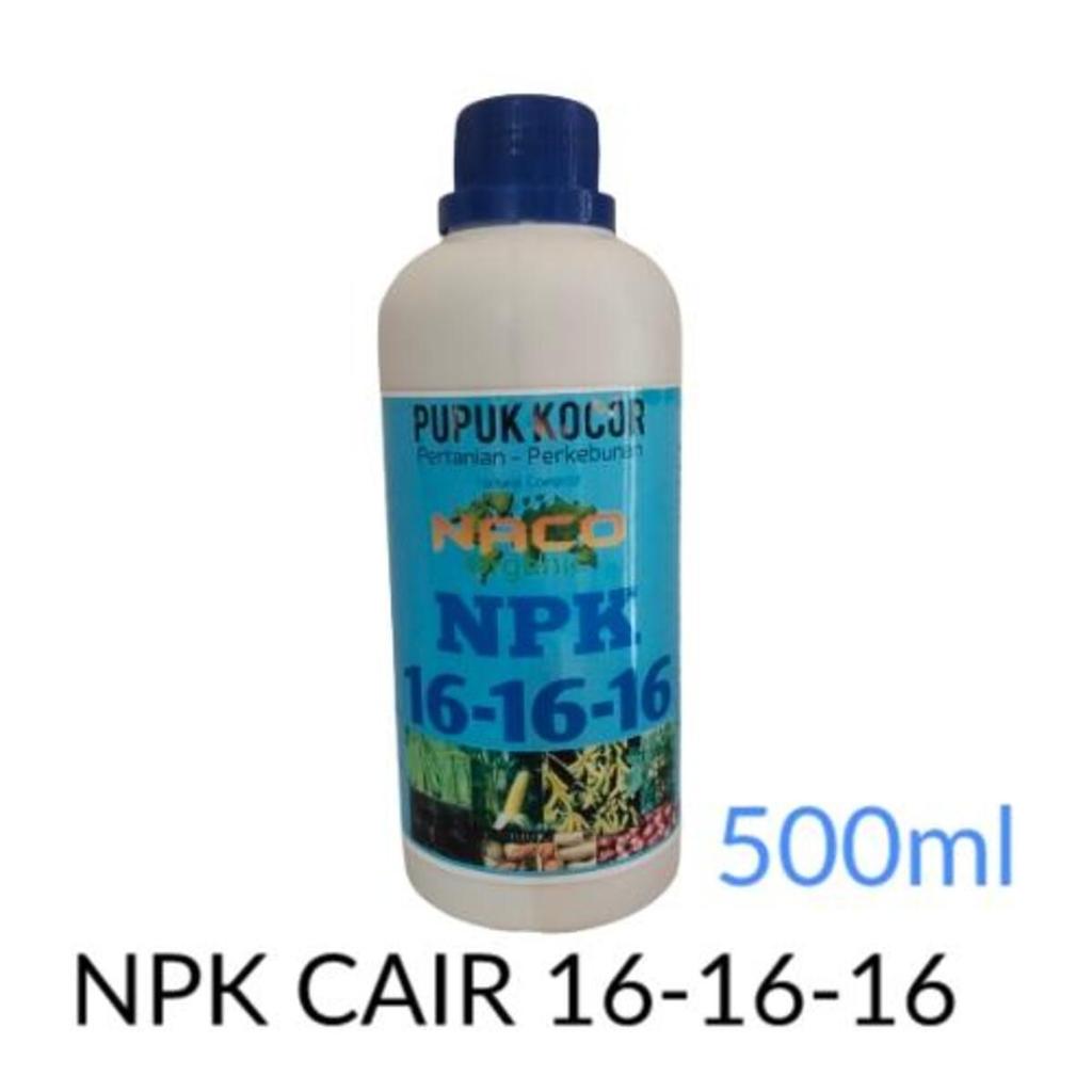 Pupuk NPK 16-16-16 Cair 500 ml Pupuk Pertanian Untuk Pertumbuhan Tanaman Hijau