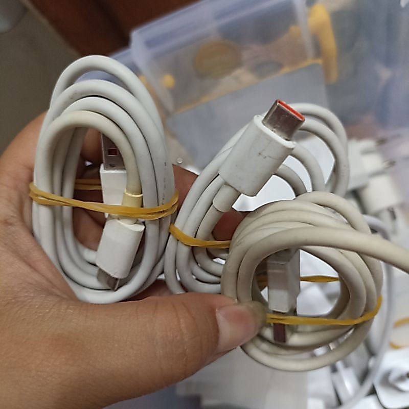 Kabel Data Xiaomi 6A Turbo 6A 120w Hyper Charger dan 67W max ori Bekas copotan