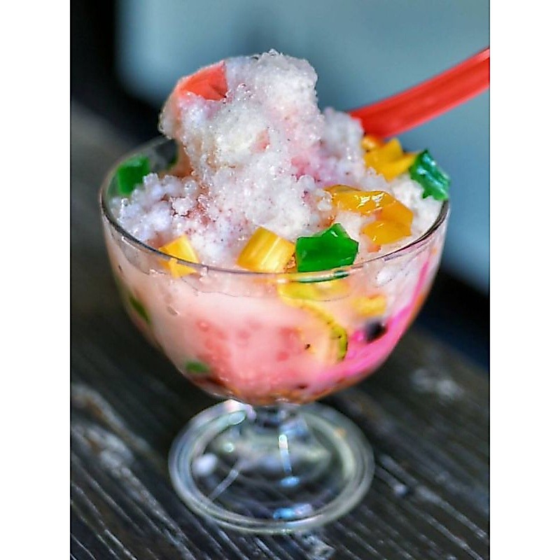 Gelas Kaca Es Buah KIG 500ml Mangkuk Kaca Kaki Tebal