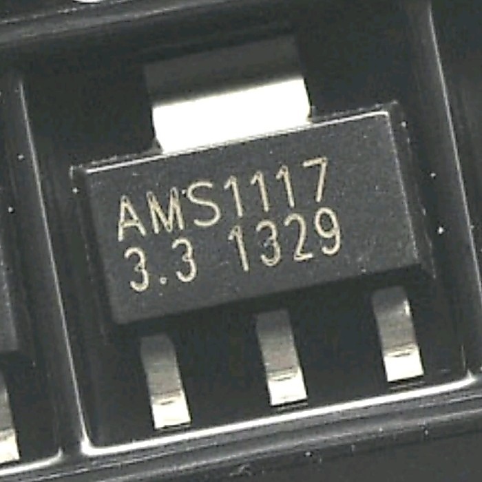 IC SMD Voltage Regulator 3.3V AMS1117 AMS 1117 SOT-223 3.3 tempel 3V3 3,3 3,3V