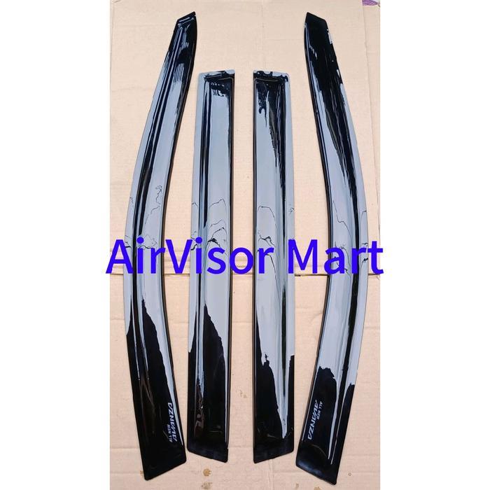 Talang air mobil toyota all new Avanza 2012-2021 satu set slim car accessories