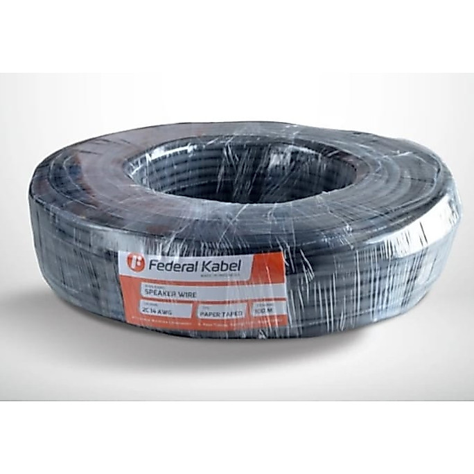 (JUAL 50 METER) Kabel Speaker Federal isi 2 X 2,5 Tipe 2C 14 AWG / 2C14AWG / 2C 14 AWG