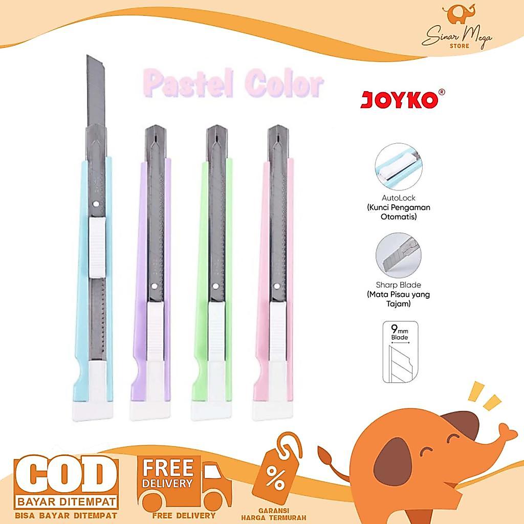 Joyko Cutter A-300A Pastel Colors / Kater Kecil Warna Pastel
