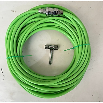 FREE Tire Chuck T Selang Kompresor 10 15 20 25 M  Lengkap SIAP PAKAI Selang Angin Air RECOIL / kompr