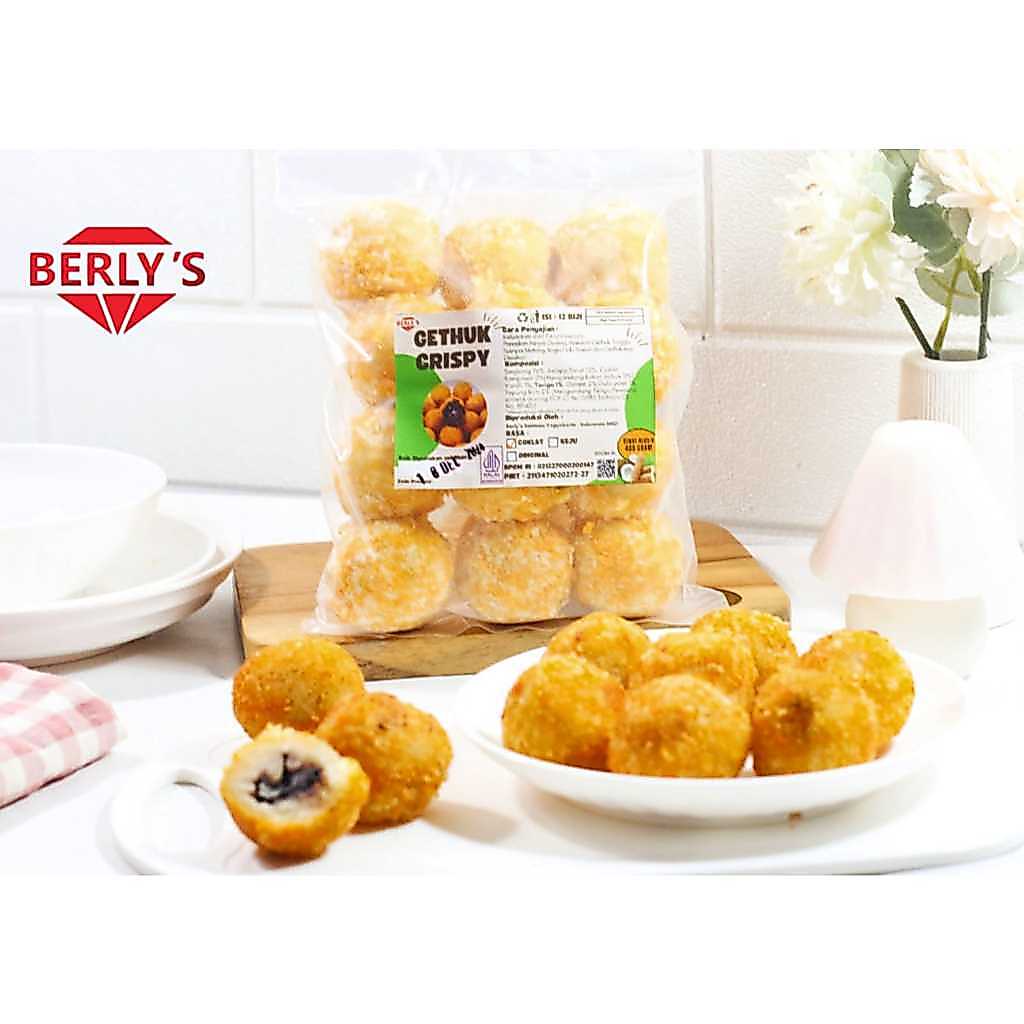 Berly's Food Camilan/Gorengan/Singkong Stik/Getuk Crispy/Kroket/Risol/Combro/Kebab/Lumpia