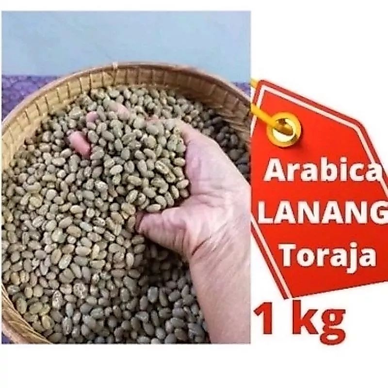 Kopi Arabica Toraja Kopi Green Bean  Peaberry Arabika Toraja 1kg