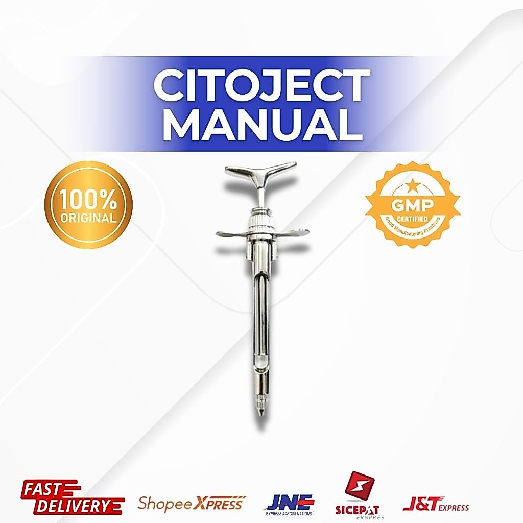Dental Citoject Manual / Self Aspirating Dental Citoject / Citoject