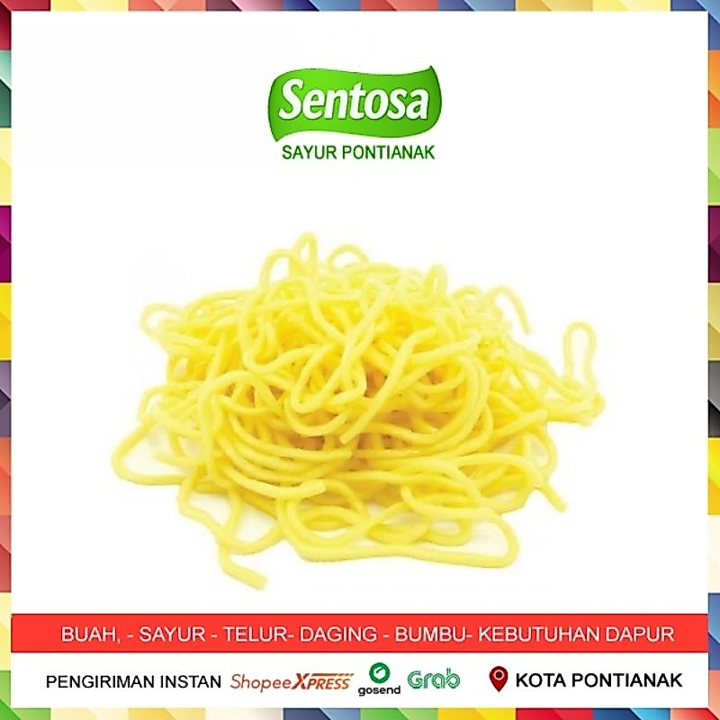 Mie Kuning Mie Bakso Sentosa Sayur Pontianak