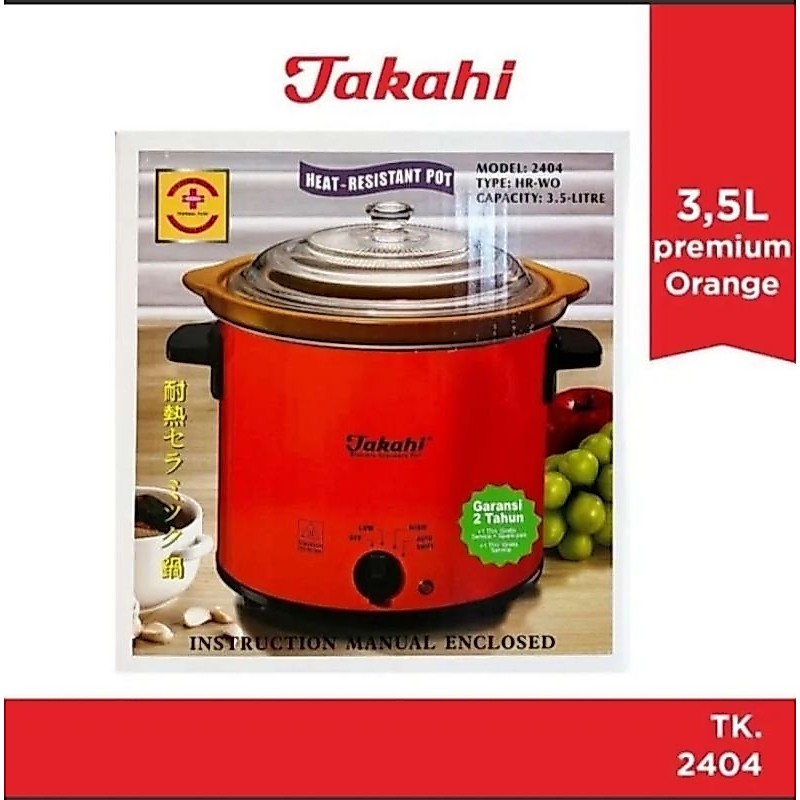 TAKAHI SLOW COOKER 3,5 KHUSUS Batam