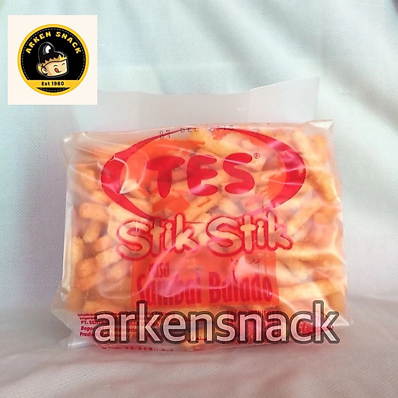 TES KEMASAN 225gr (TWIST CORN / SINGKONG BAKAR/ TORTILLA BALADO / STIK BALADO 200gr / STIK KEJU / TW